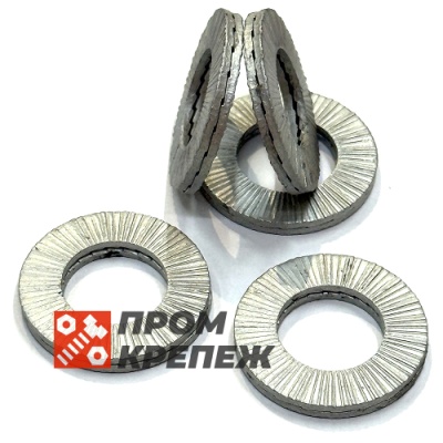 Шайба увеличенная М24 DIN 25201 Nord-Lock SP оцинкованная сталь